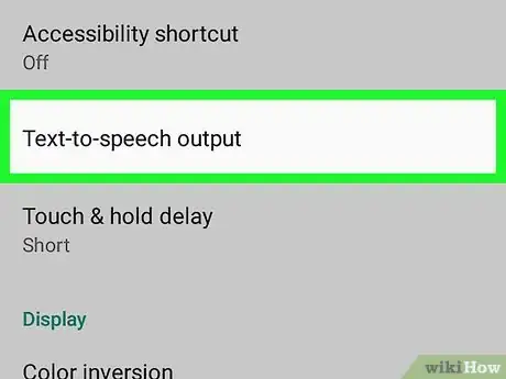 Immagine titolata Use Text to Speech on Android Step 3