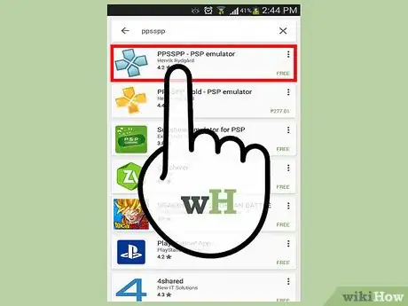 Immagine titolata Play PSP Games on Android with the PPSSPP App Step 3