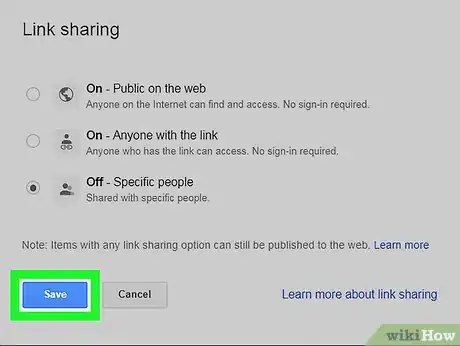 Immagine titolata Unshare a Google Drive Folder on PC or Mac Step 7