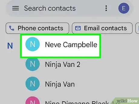 Immagine titolata Set a Ringtone for an Android Contact Step 12