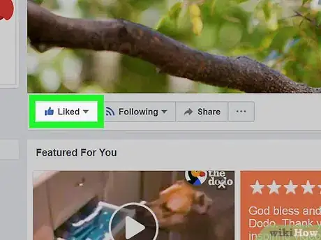 Immagine titolata Unlike Something on Facebook Step 12