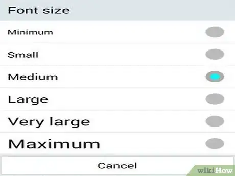 Immagine titolata Make the Android Text Size Larger Step 11