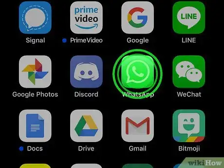 Immagine titolata Uninstall WhatsApp on iPhone or iPad Step 1