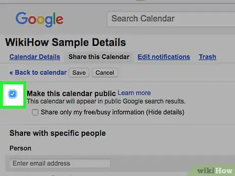Immagine titolata Share Your Google Calendar Step 13