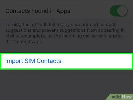 Immagine titolata Import SIM Contacts on an iPhone Step 5