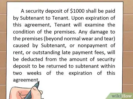 Immagine titolata Write a Sublease Contract Step 10