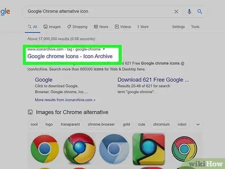 Immagine titolata Get the Chrome Icon for Google Chrome Step 10