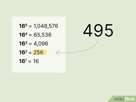 Immagine titolata Convert from Decimal to Hexadecimal Step 3