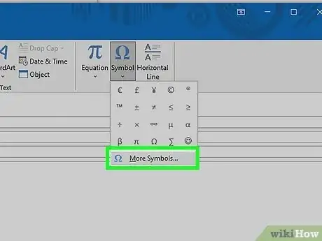 Immagine titolata Insert Symbols in Emails Step 5