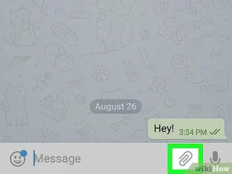 Immagine titolata Add a GIF on Telegram on Android Step 3