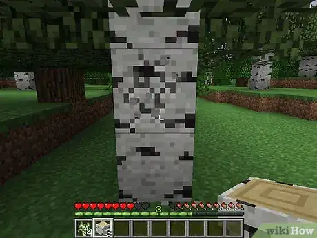 Immagine titolata Plant Trees in Minecraft Step 2