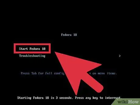 Immagine titolata Install Fedora Step 4