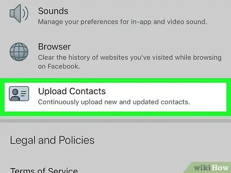 Immagine titolata Unsync Contacts from Facebook Step 5