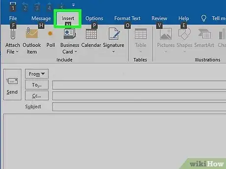 Immagine titolata Insert Symbols in Emails Step 3