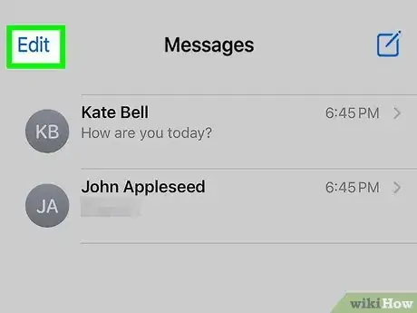 Immagine titolata Pin a Text Message Conversation in iMessage Step 4