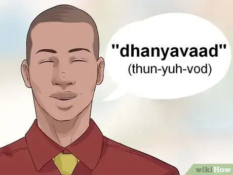 Immagine titolata Say Thank You in Hindi Step 1