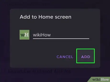 Immagine titolata Set a Bookmark Shortcut in Your Home Screen on Android Step 14