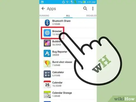 Immagine titolata Clear Temporary Internet Files on Android Devices Step 4