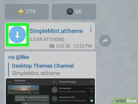 Immagine titolata Install Telegram Themes on Android Step 6