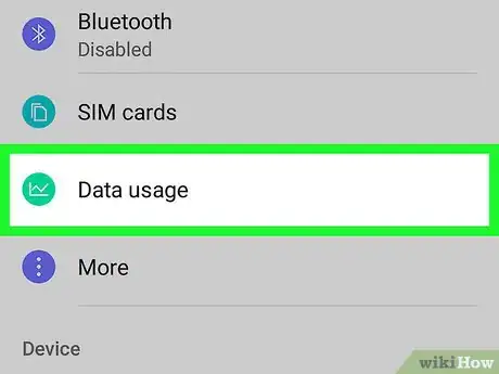 Immagine titolata Check Data Usage on Android Step 2