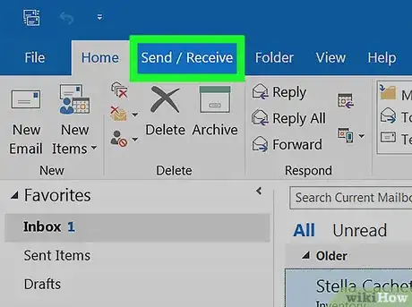 Immagine titolata Disable “Work Offline” in Outlook Step 3