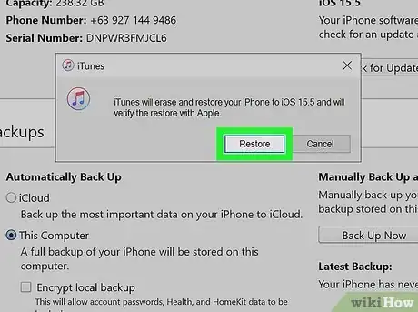 Immagine titolata Downgrade iOS Step 13