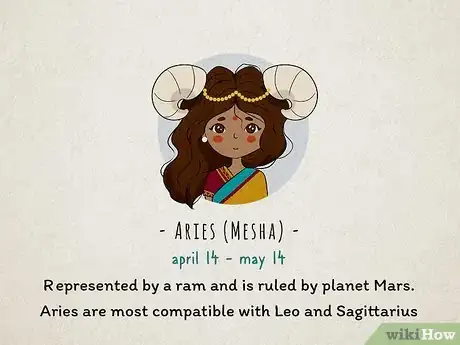 Immagine titolata Know Your Zodiac Sign According to Hindu Step 1