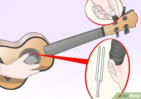 Immagine titolata Tune a Ukulele Step 8