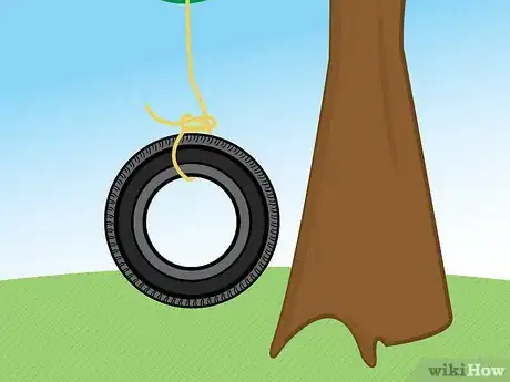 Immagine titolata Make a Tire Swing Step 9