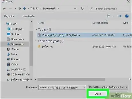 Immagine titolata Downgrade iOS Step 12