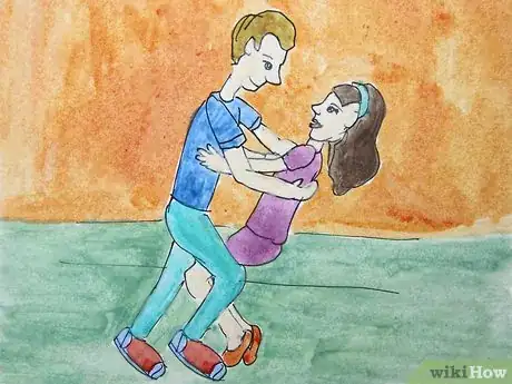 Immagine titolata Romantically Hug a Woman Step 5
