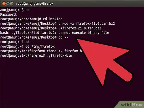 Immagine titolata Install Bin Files in Linux Step 11