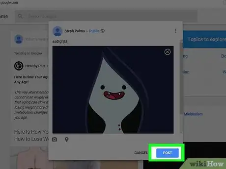 Immagine titolata Upload Photos in Google+ Step 15