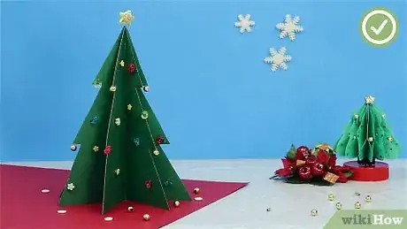 Immagine titolata Make a Paper Christmas Tree Step 5