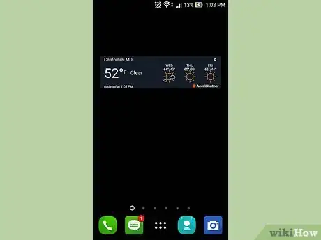 Immagine titolata Get a Weather Widget on Android Step 13