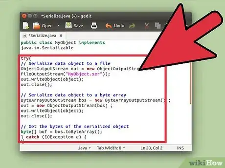 Immagine titolata Serialize an Object in Java Step 4