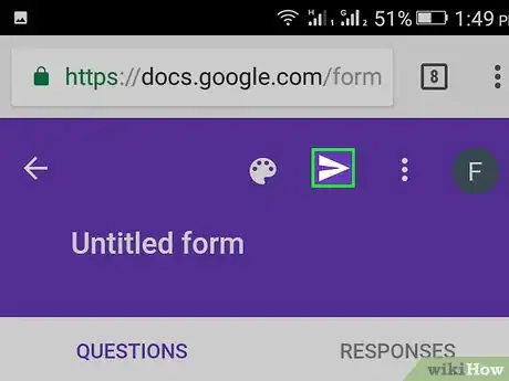 Immagine titolata Create a Google Form on Android Step 17