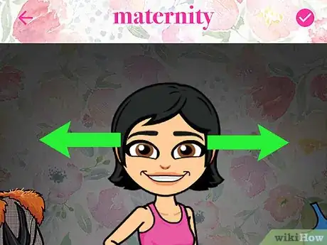 Immagine titolata Make a Pregnant Bitmoji on Android Step 6