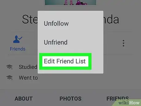 Immagine titolata Edit Close Friends on Facebook on Android Step 6