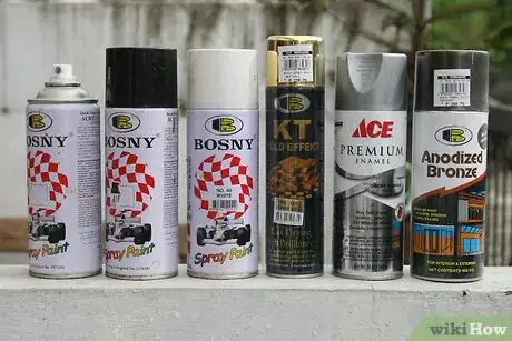 Immagine titolata Spray Paint Step 1