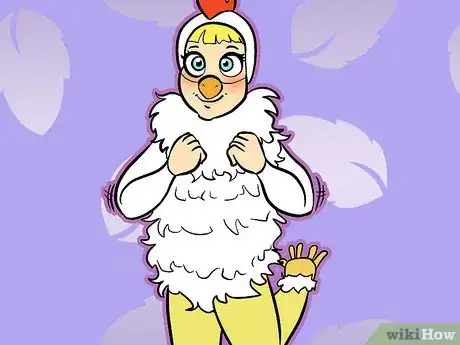 Immagine titolata Make a Chicken Costume Final