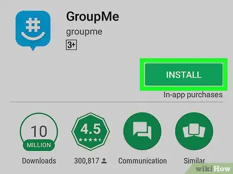Immagine titolata Install Groupme on Android Step 6