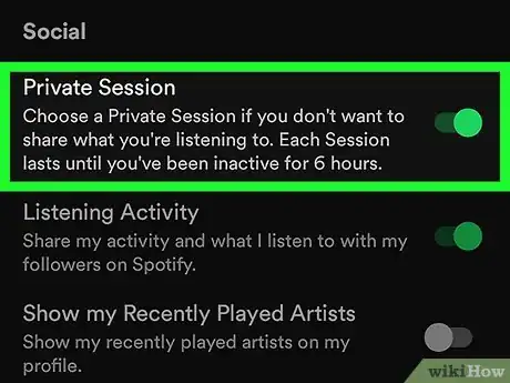 Immagine titolata Hide Recently Played Artists on Spotify on Android Step 10