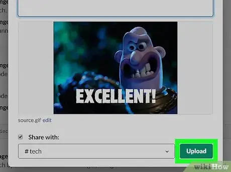 Immagine titolata Post Gifs on Slack on PC or Mac Step 19