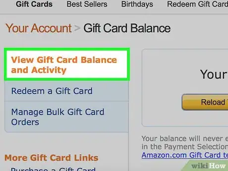 Immagine titolata Check an Amazon Giftcard Balance Step 5