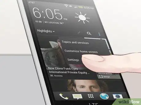 Immagine titolata Reset an HTC Phone Step 2