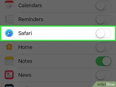 Immagine titolata Stop Syncing iPhone Safari Data to iCloud Step 4