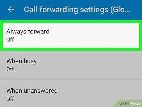 Immagine titolata Make Calls Go Directly to Voicemail on Android Step 7