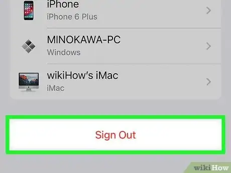 Immagine titolata Sign Out of iCloud on iPhone or iPad Step 3