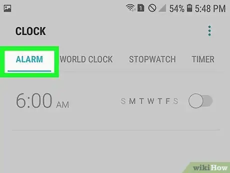 Immagine titolata Set Your Android Alarm Step 8